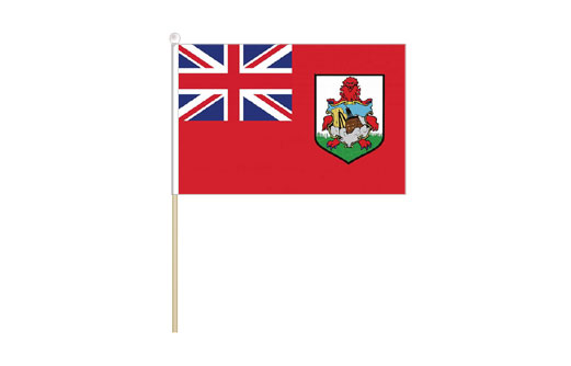 Image of Bermuda mini stick flag Bermuda mini desk flag