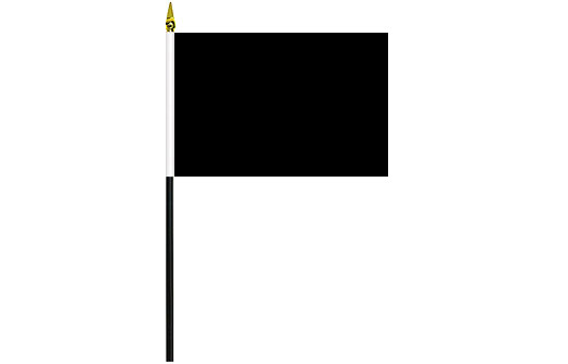Image of Black flag 100 x 150mm Black slot car flag