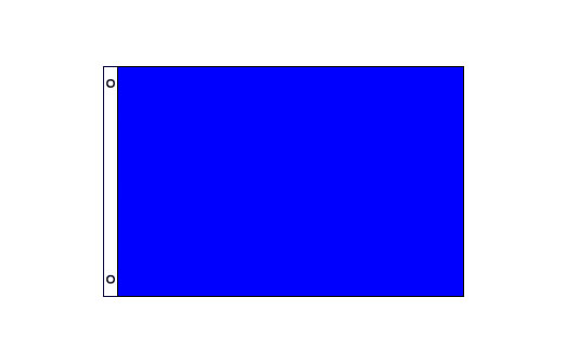 Image of Blue flag 600 x 900mm DIY Blue flag making flag