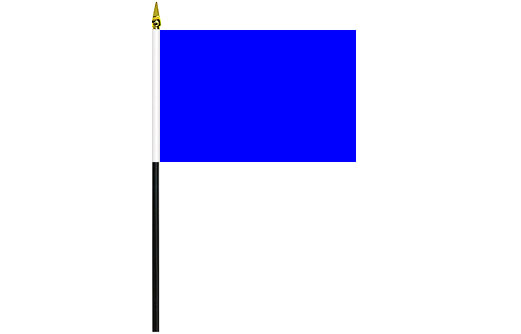 Image of Blue flag 100 x 150mm Blue slot car racing flag