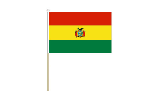Bolivia mini stick flag | Bolivia mini desk flag