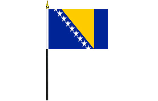 Image of Bosnia table flag, Herzegovina table flag,
