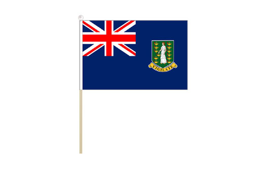 British Virgin Islands mini stick flag | BVI mini desk flag