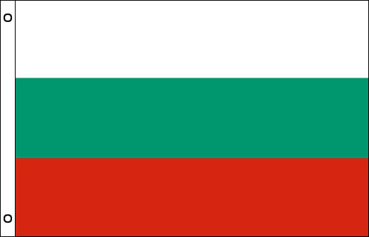 Bulgaria flagpole flag | Bulgarian funeral flag