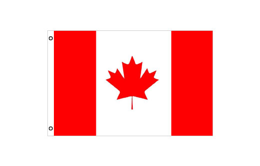 Canada flagpole flag | Canadian funeral flag