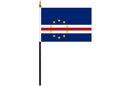 Image of Cape Verde desk flag Cape Verdan school project flag