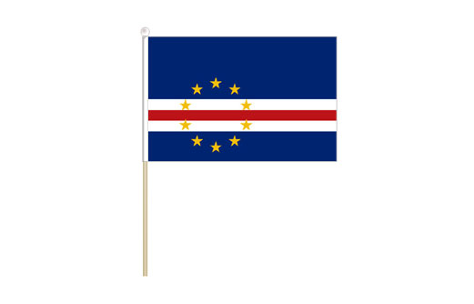 Image of Cape Verde mini stick flag Cape Verde mini desk flag