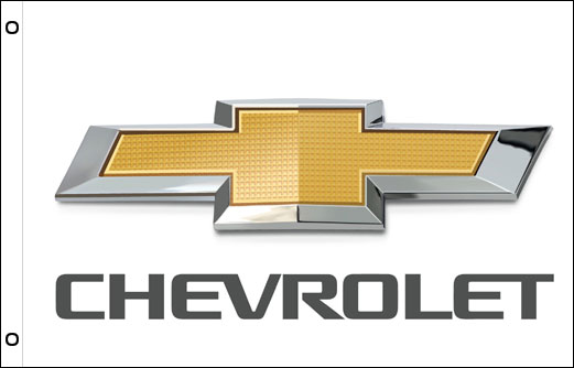 Chevrolet flag 900 x 1500 | Chevy logo flag