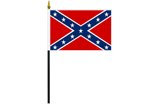 Image of Confederate desk flag CSA desk flag Confederate model flag