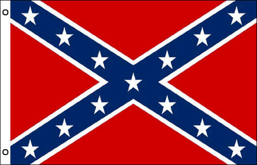 Confederate flag 900mm x 1500mm [ Nylon ]