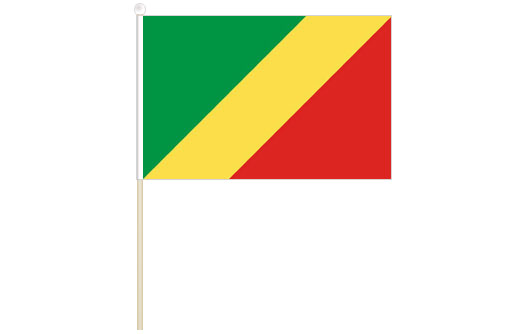 Congo Brazzaville hand waving flag | Republic of the Congo flag