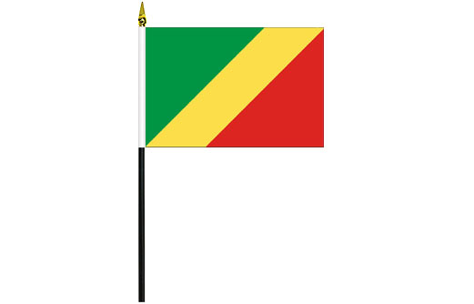 Congo Brazzaville desk flag | Republic of the Congo desk flag