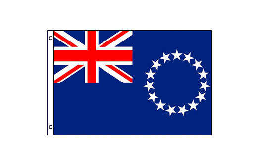 Cook Islands flag 600 x 900 | Medium Cook Islands flag