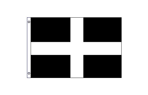 Cornwall flag 600 x 900 | Flag of Cornwall 2' x 3'