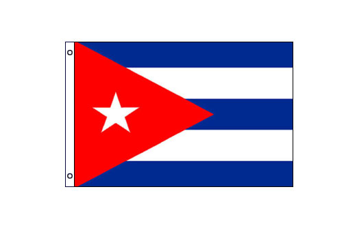 Cuba flag 600 x 900 | Medium Cuba flagpole flag