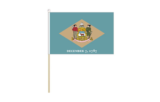 Delaware flag 150 x 230 | X-small State flag of Delaware