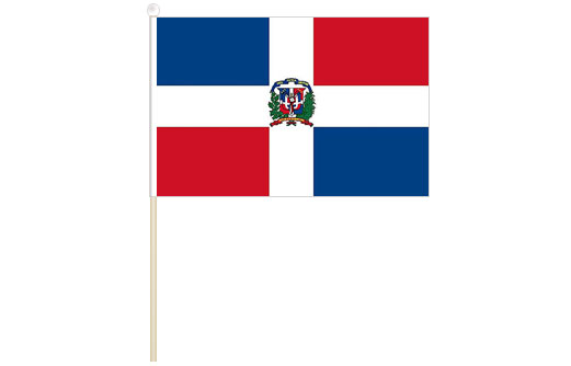 Image of Dominican Republic hand waving flag Dominican Republic flag