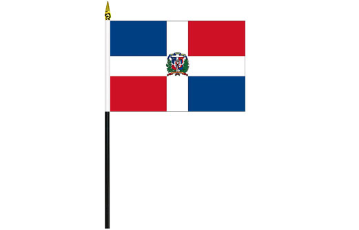 Image of Dominican Republic desk flag Dominican Republic table flag