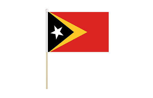 East Timor flag 150 x 230 | East Timor table flag