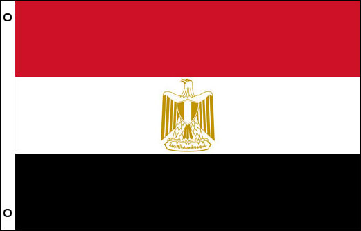 Egypt flagpole flag | Egyptian funeral flag