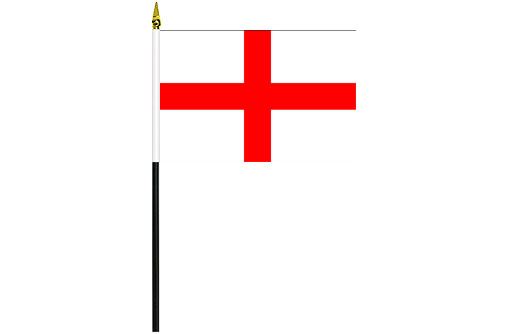 Image of England desk flag St George Cross school project flag