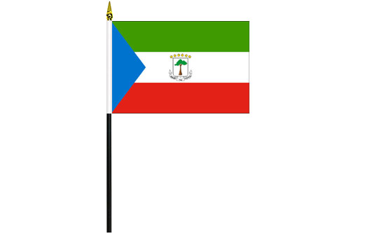 Image of Flag of Equatorial Guinea flag 100 x 150 Equatorial Guinea tiny flag