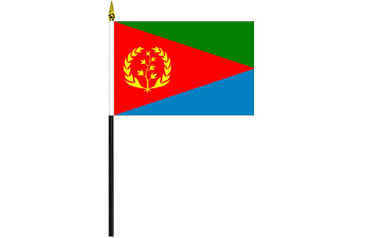 Image of Eritrea desk flag Eritrean school project flag