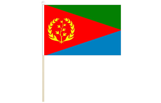 Eritrea hand waving flag | Eritrea stick flag