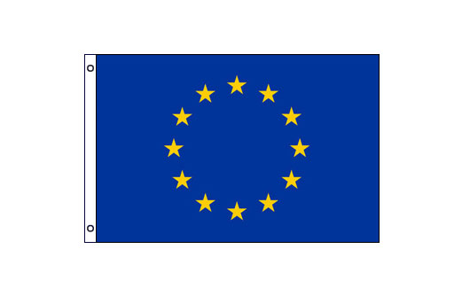 Image of Europe flag 600 x 900 Medium Euro Union flagpole flag