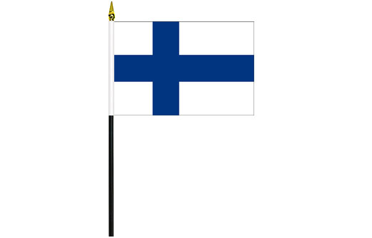 Finland desk flag | Finnish school project flag