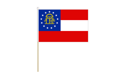 Georgia state flag 150 x 230 | X-small State flag of Georgia
