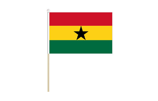 Ghana mini stick flag | Ghana mini desk flag