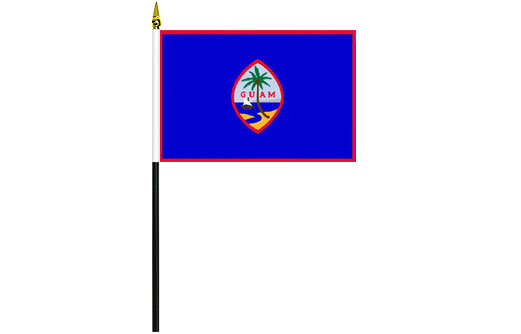 Image of Guam desk flag Guam school project flag