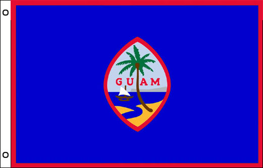 Guam flagpole flag | Guam funeral flag