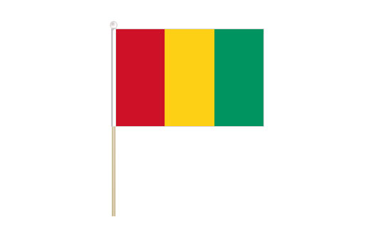 Image of Guinea mini stick flag Guinea mini desk flag
