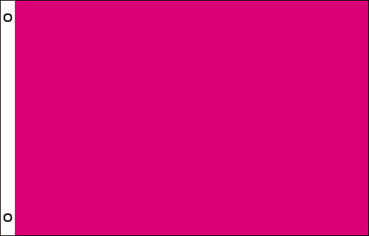 Image of Hot Pink flag 900 x 1500mm Hot Pink sports day flag