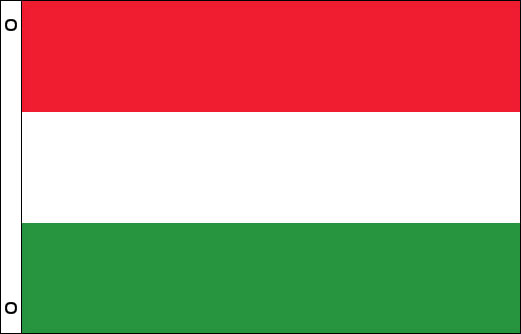 Image of Hungary flagpole flag Hungary funeral flag