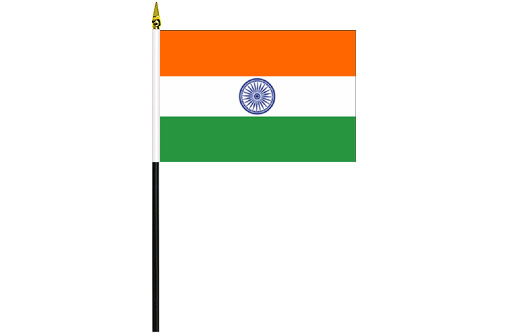 India desk flag 100 x 150 | India school project flag