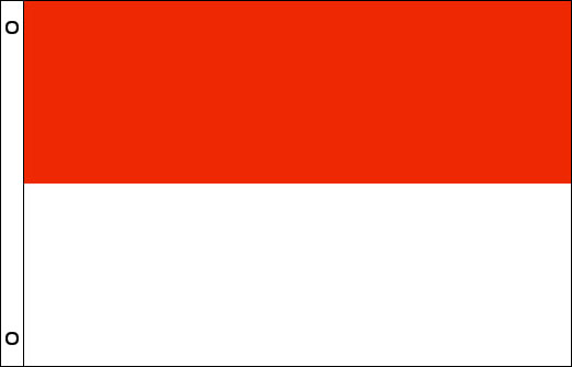 Indonesia flagpole flag | Indonesia funeral flag
