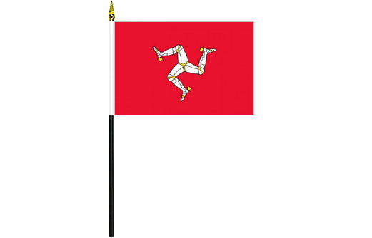 Isle of Man desk flag 100x150 | Isle of Man school project flag