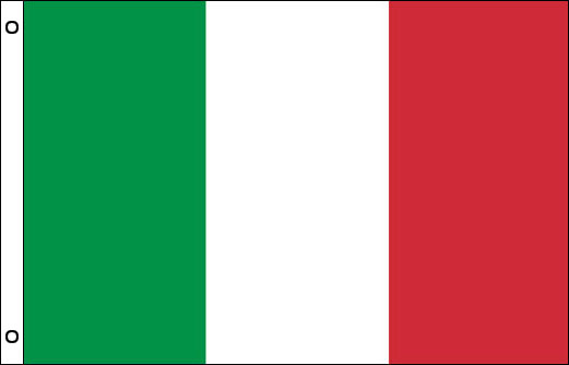 Image of Italy flagpole flag Italian funeral flag