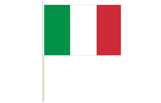 Italy hand waving flag | Italy stick flag