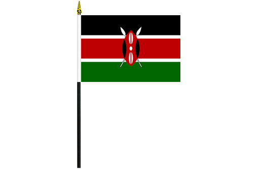 Image of Kenya desk flag Kenya school project flag
