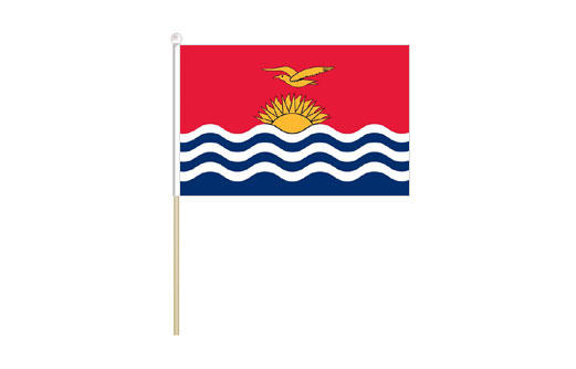 Kiribati mini stick flag | Kiribati mini desk flag