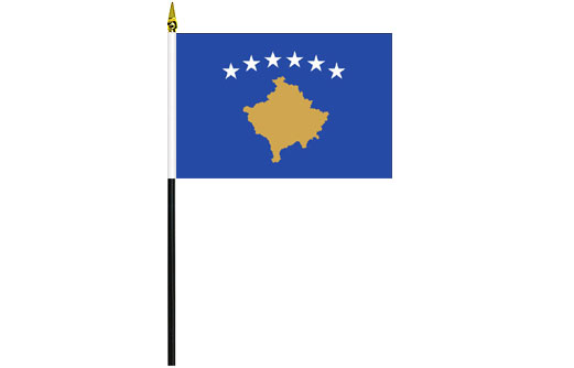 Kosovo flag 100 x 150 | Kosovo desk flag