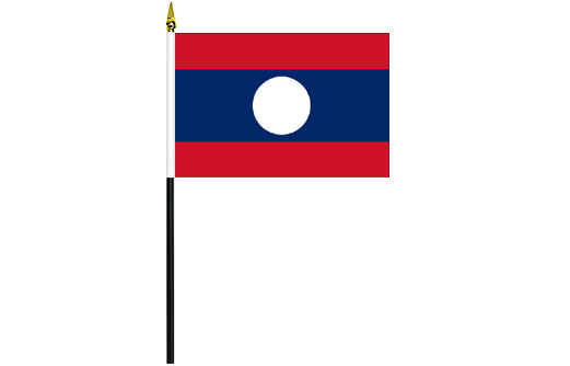 Laos desk flag | Laos school project flag