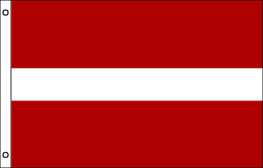 Latvia flagpole flag | Latvia funeral flag