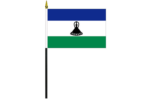 Lesotho desk flag | Lesotho school project flag
