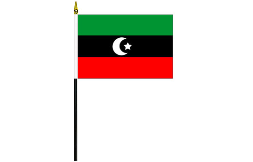Libya desk flag | Libya school project flag