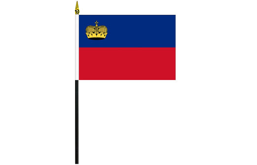 Liechtenstein desk flag | Liechtenstein school project flag